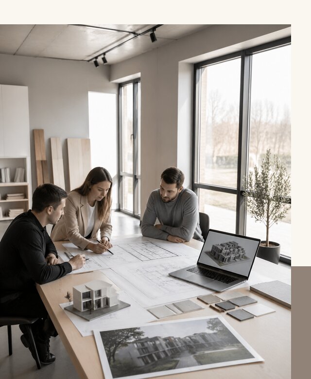 Проектирование таунхаусов в Лесозаводске с чертежами и схемами